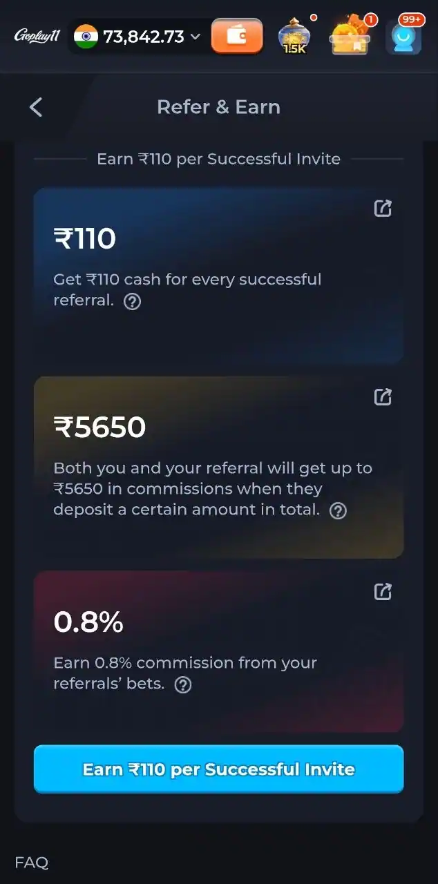 GoPlay11 app screenshot 3