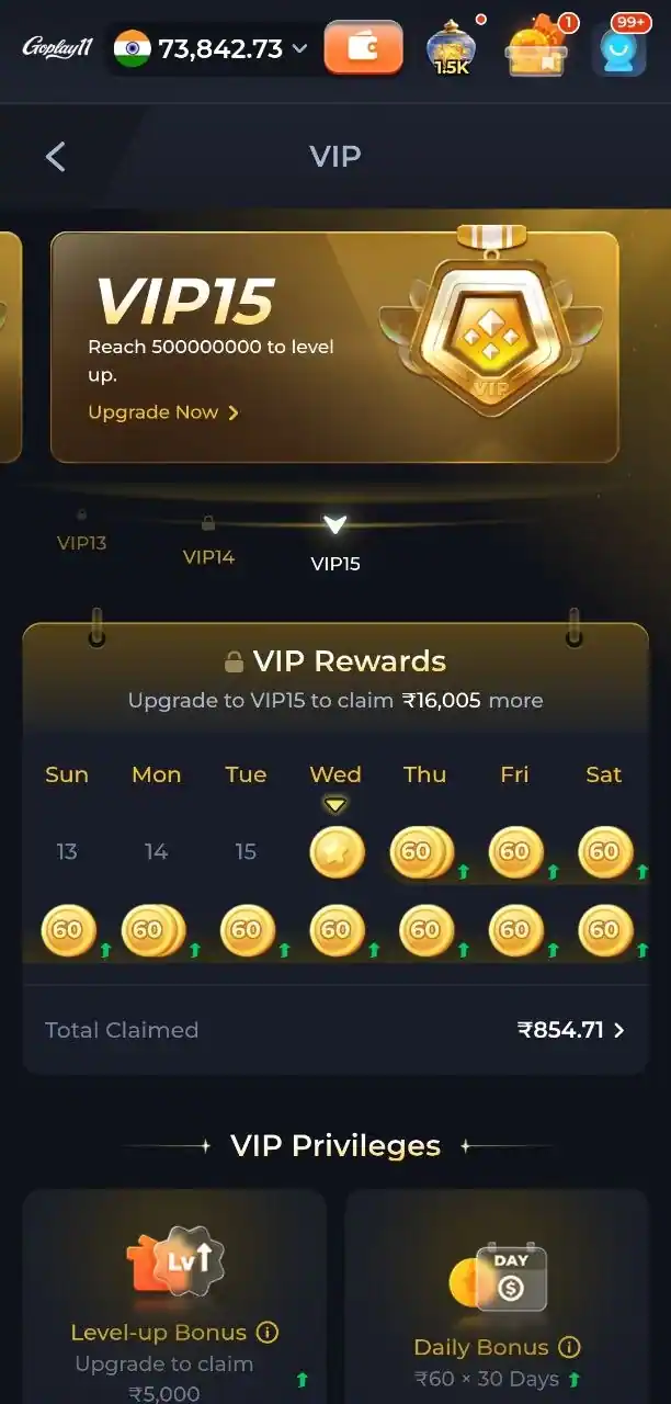 GoPlay11 app screenshot 10